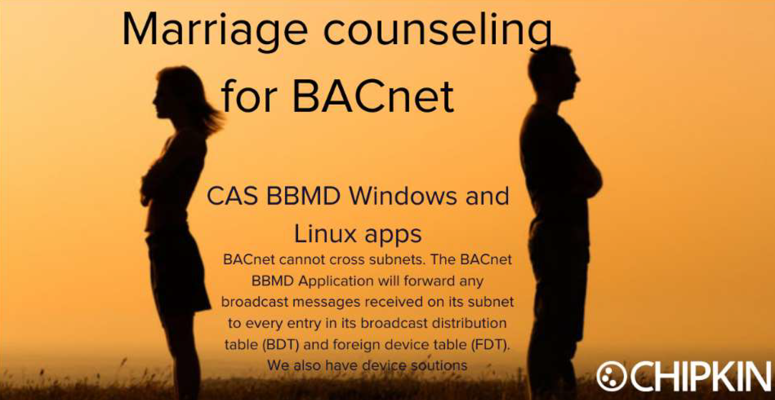 Marriage Counseling for BACnet